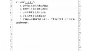 苏教版九年级语文下册电子课本-苏教版初三语文下册电子课本修改文章专题训练(第113页)