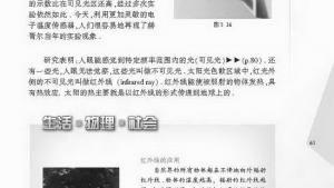 苏教版八年级物理上册电子课本,苏教版初二物理上册电子课本二、人眼看不见的光(第61页)