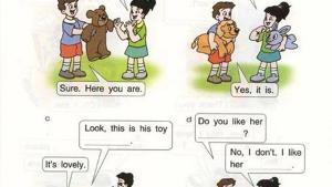 苏教版四年级英语4A电子课本Unit5 review and check(第42页)