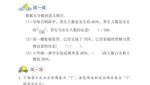 苏教版六年级数学上册电子课本六 百分数(第85页)