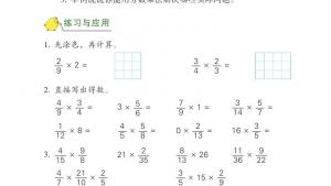 苏教版六年级数学上册电子课本二 分数乘法(第40页)