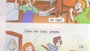 苏教版二年级英语2A电子课本Unit 4 clean the chair(第13页)
