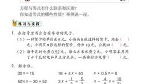苏教版六年级数学下册(旧版)电子课本数与代数(第92页)