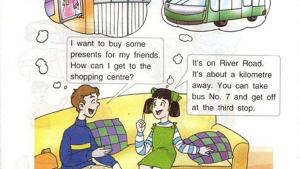 苏教版六年级英语6B电子课本Unit3 asking the way(第26页)