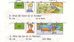 苏教版六年级英语6A电子课本Unit8 review and check(第65页)