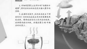 苏教版八年级物理上册电子课本,苏教版初二物理上册电子课本五、水循环(第46页)