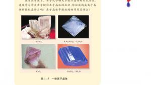 苏教版高三化学-物质结构与性质电子课本第二单元 离子键 离子晶体(第39页)