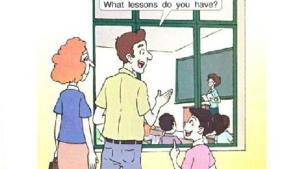 苏教版二年级英语2B电子课本Unit5 at school(第19页)