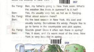 苏教版六年级英语6B电子课本Unit5 the seasons(第36页)