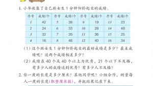 苏教版三年级数学下册电子课本九 数据的收集和整理（二）(第99页)