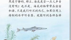 苏教版三年级语文下册电子课本22 海底世界(第124页)