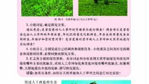 苏教版八年级生物下册(旧版)电子课本-苏教版初二生物下册(旧版)电子课本第一节 生物圈中的各种生态系统(第99页)