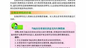 苏教版八年级生物下册(旧版)电子课本-苏教版初二生物下册(旧版)电子课本第一节 生物多样性(第55页)