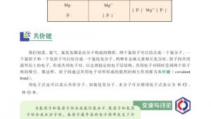 苏教版高一化学2电子课本第二单元 微观之间的相互作用力(第13页)