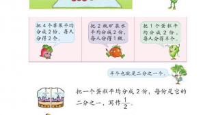 苏教版三年级数学上册电子课本七 分数的初步认识（一）(第87页)
