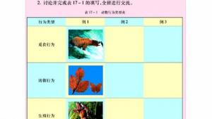 苏教版八年级生物上册(旧版)电子课本-苏教版初二生物上册(旧版)电子课本第一节 动物行为的主要类型(第61页)
