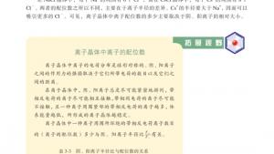 苏教版高三化学-物质结构与性质电子课本第二单元 离子键 离子晶体(第41页)