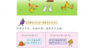 苏教版二年级数学上册电子课本三 表内乘法（一）(第20页)