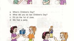 苏教版六年级英语6A电子课本Unit8 review and check(第62页)