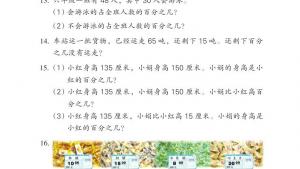 苏教版六年级数学上册电子课本六 百分数(第96页)