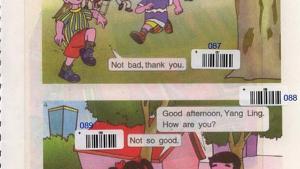 苏教版三年级英语3A电子课本Unit5 how are you?(第32页)