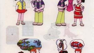 苏教版三年级英语3A电子课本Unit12 review and check(第72页)