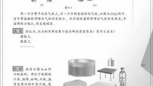苏教版八年级物理下册电子课本,苏教版初二物理下册电子课本一、压强(第61页)