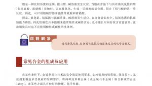 苏教版高二化学与生活电子课本第一单元 应用广泛的金属材料(第86页)