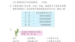 苏教版四年级数学下册电子课本二 认识多位数(第18页)