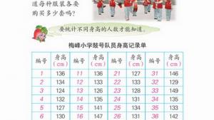苏教版四年级数学上册(旧版)电子课本9 统计与可能性(第70页)