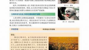 苏教版高二生物必修3（稳定与环境）电子课本生物科学与社会：科学合理地保护动物(第3页)