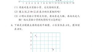苏教版四年级数学下册电子课本八 确定位置(第101页)