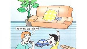 苏教版二年级英语2B电子课本Unit9 where is the plane?(第35页)