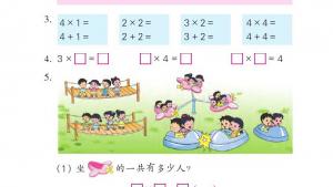 苏教版二年级数学上册电子课本三 表内乘法（一）(第28页)