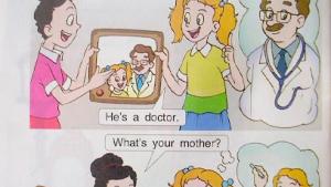 苏教版二年级英语2A电子课本Unit 2 what is your father?(第5页)