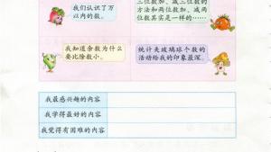 苏教版二年级数学下册电子课本九 期末复习(第100页)