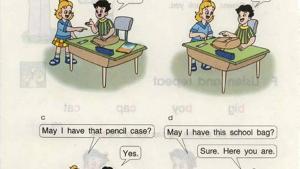 苏教版四年级英语4A电子课本Unit1 my I have(第12页)