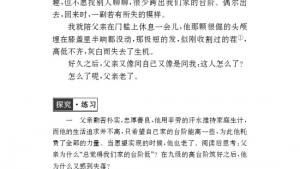 苏教版九年级语文下册电子课本-苏教版初三语文下册电子课本十一 *台阶(第56页)