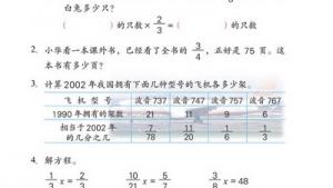 苏教版六年级数学上册(旧版)电子课本4 分数除法(第64页)