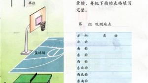 苏教版二年级数学下册电子课本测定方向(第27页)