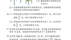 苏教版六年级数学上册(旧版)电子课本10 整理与复习(第116页)