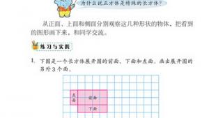 苏教版六年级数学下册(旧版)电子课本空间与图形(第103页)