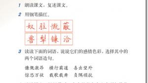 苏教版六年级语文上册电子课本2、郑成功(第11页)