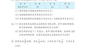 苏教版六年级数学上册电子课本七 整理与复习(第114页)