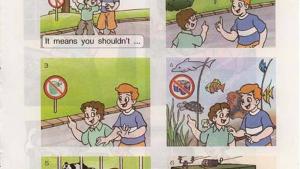 苏教版六年级英语6A电子课本Unit1 public signs(第9页)