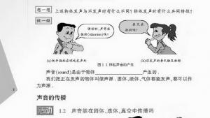 苏教版八年级物理上册电子课本,苏教版初二物理上册电子课本一、声音是什么(第8页)