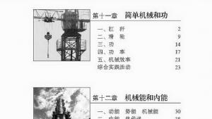 苏教版九年级物理上册电子课本-苏教版初三物理上册电子课本封面/前言/目录