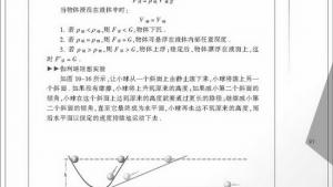 苏教版八年级物理下册电子课本,苏教版初二物理下册电子课本三、力与运动的关系(第97页)