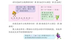 苏教版四年级数学上册电子课本简单的周期(第31页)
