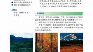 苏教版高二生物必修3（稳定与环境）电子课本第二节 生物群落的构成(第60页)